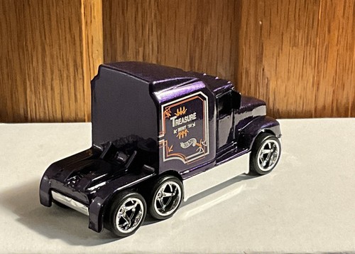 Hot Wheels Treasure Hunt *Kenworth T600A* w/Chase Style Real Riders (Wheel Swap) - Picture 10 of 13