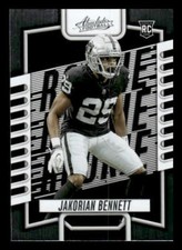 2023 Panini Absolute #191 Jakorian Bennett Rookie Las Vegas Raiders