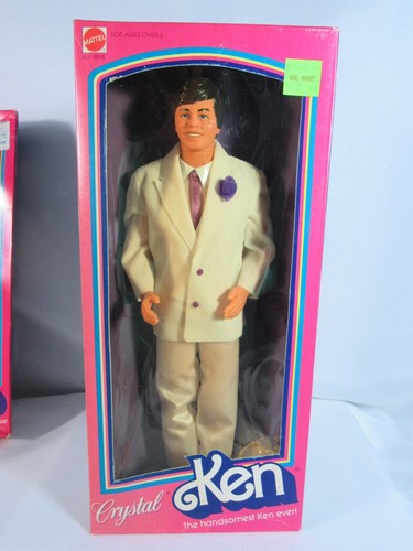 VINTAGE 1983 "CRYSTAL" SUPERSTAR ERA BARBIE & KEN DOLLS #4598 ጢ - SEALED - Picture 2 of 7