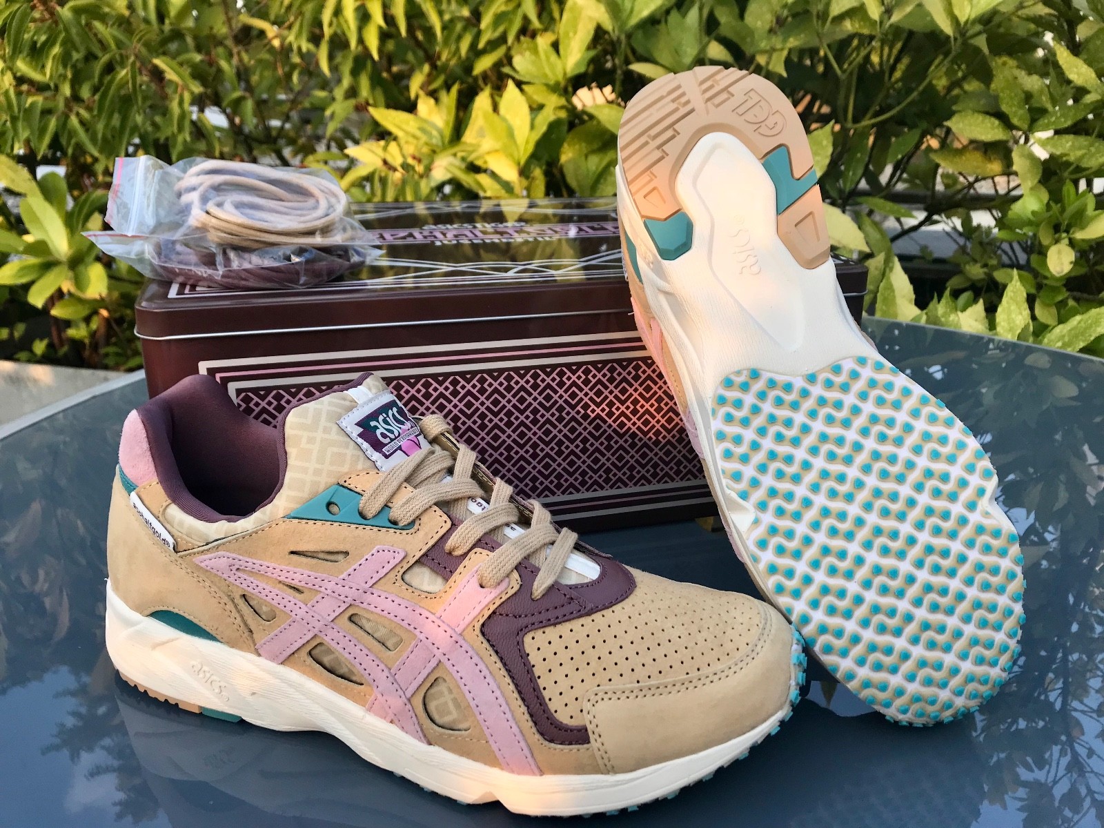 Asphaltgold x Asics Gel DS Jugendstil Special Metalbox H7LNK-1720 EUR 45 US11 H7LNK-1720 Metalbox DS 699b2d Asphaltgold x Asics Gel DS Jugendstil Special Metalbox H7LNK-1720 EUR 45 US11 H7LNK-1720 Metalbox DS 699b2d