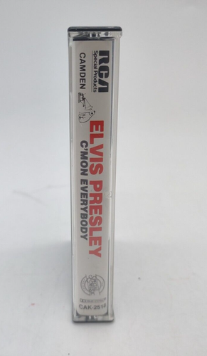 ELVIS PRESLEY C'MON EVERYBODY 1985 RCA CAMDEN CASSETTE CAK-2518 EX - Picture 4 of 4