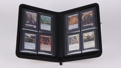 2x2 160 POCKET MEGA CAPACITY - Top Loader Folders - Australian Stock - Black! - Bild 1 von 4