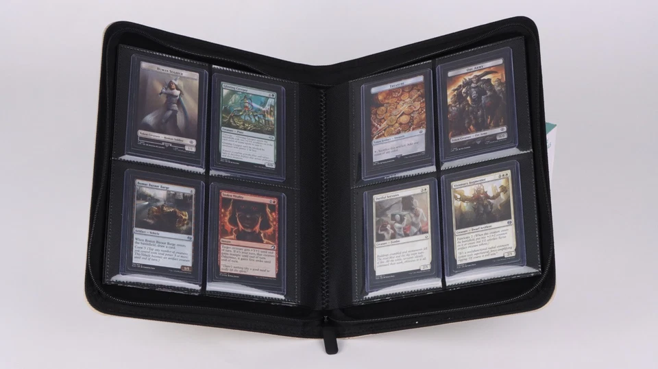 2x2 160 POCKET MEGA CAPACITY - Top Loader Folders - Australian Stock - Black!