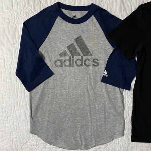 Lot of 2 - adidas Boys T-Shirt, XS (7) - Picture 2 of 3