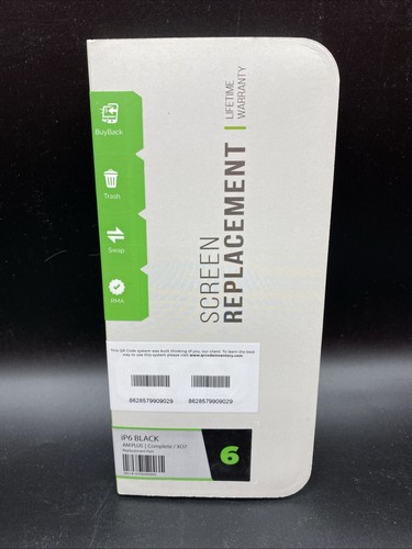 Pantalla de repuesto iPhone 6 negra nueva en caja - Imagen 1 de 3