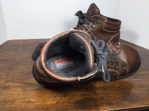 Vintage Dr Doctor Martens 9352 Leather Boots Men's Size 9 England Chunky Y2K - Picture 8 of 10