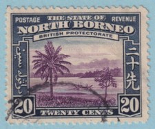 NORTH BORNEO 202  USED - NO FAULTS VERY FINE! - LUP