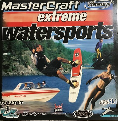 MasterCraft Extreme Watersports PC CD-ROM Headgames 1999 game Windows ...