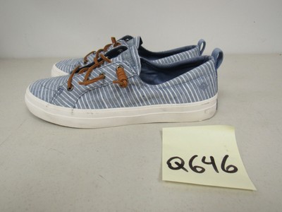 sperry crest vibe chambray stripe