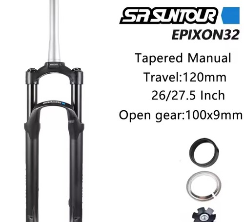 Suntour Epixon MTB Suspension Fork 26/29 Remote Manual Control 100/120mm 2024 - Picture 26 of 32