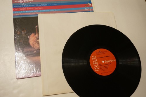 ROBERT SHAW CHORALE BRAHMS WALTZES RCA LSC-2864 STEREO NM LP IN SHRINK - Imagen 3 de 6