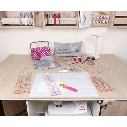 Mata do cięcia Semplix jasnoszara 60x45 cm / 24x18 cali 3-warstwowa podkładka A2 - Zdjęcie 6 z 7