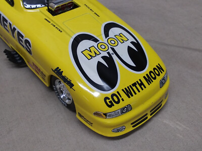 Vintage NHRA Kenji Okazaki Moon Eyes 1996 Dodge Funny Car 1