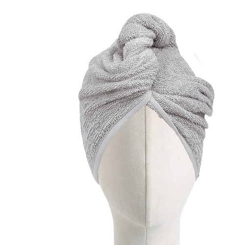 Women Hair Towel Turban Drying Wrap Soft 100% Cotton After Shower Quick Dry Cap - Picture 16 of 25