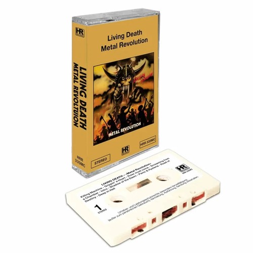 Living Death 1985 TAPE - Metal Revolution +7 (2022 Remaster) Iron Angel - Sealed - Picture 3 of 3