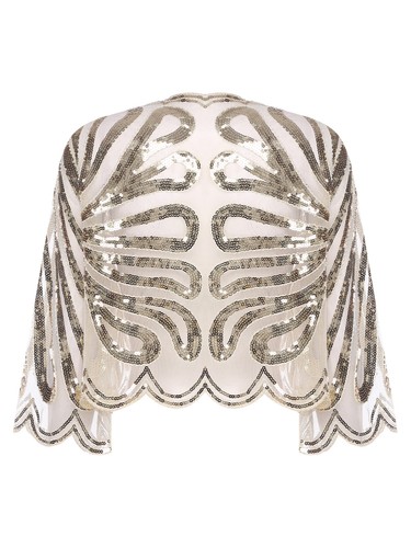 Damen Bolero Leichtgewichtig Kleidungs-Zubehör Feminin Schal Auffällig Capelet - Bild 50 von 89