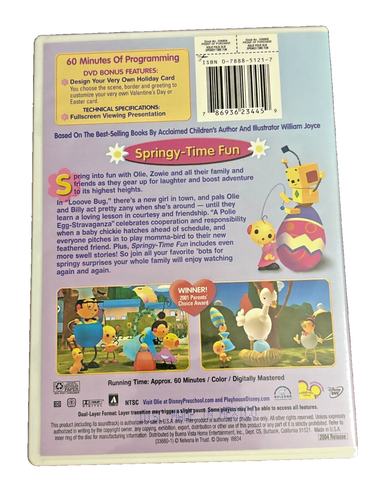 Rolie Polie Olie Springy Time Fun Dvd Menu Rolie Polie Olie: Springy-Time Fun (Playhouse Disney DVD, 2004