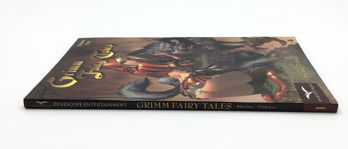 Grimm Fairy Tales Vol. 1 libro de bolsillo Brusha Tedesco Trade Zenescope - Imagen 3 de 5