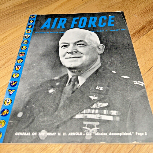 Jan 1946 AIR FORCE  The Official Journal of the Air Forces GENERAL H.H. ARNOLD - Imagen 1 de 17