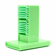 Dental Double Side Removable Green Impression Tray Plaster Holder Washing Base