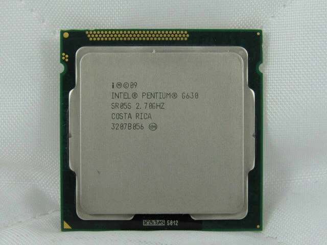 Intel Pentium G630 LGA 1155/Socket H2 Computer Processors (CPUs