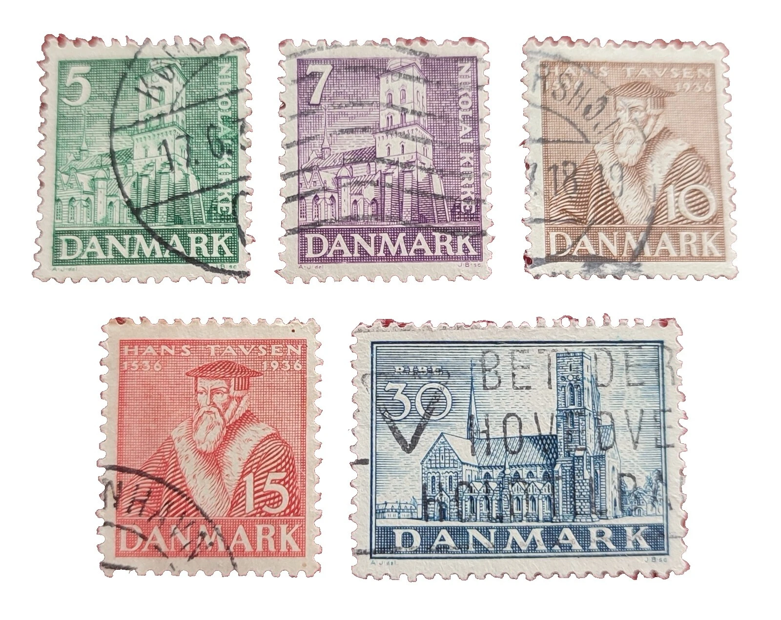 Utiliza el Franqueo danés y sellos feroesas