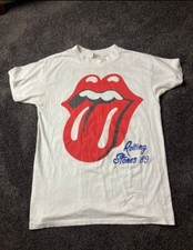 The Rolling Stones 1989 Steel Wheels Tour Shirt Florida VINTAGE