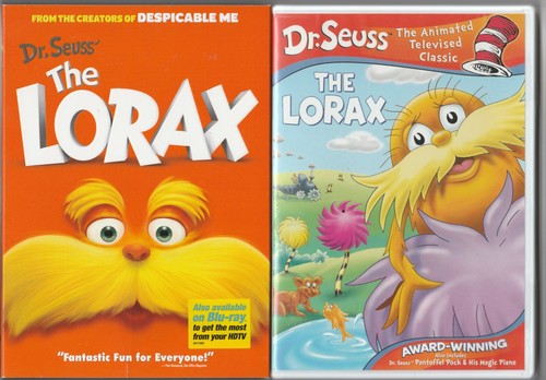 Dr. Seuss' The Lorax 2 DVDs Original TV Version & Feature Film Remake