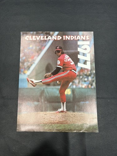 Cleveland Indians MLB 1977 "Tribe Ticket Planer". Dennis Eckersley! GO TRIBE! - Bild 2 von 5