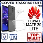 COVER per HUAWEI MATE 20 LITE Custodia Trasparente Morbida Silicone Ultra Slim
