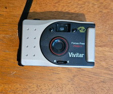 Vivitar PN2011 Focus Free-Panoramic 35mm Point  Shoot Film Camera - TESTED