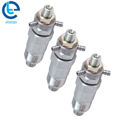 3Pcs Fuel Injector For Kubota D750 D850 D950 D1302 D1402 V1702 Engine 1527153000 - Imagen 1 de 9