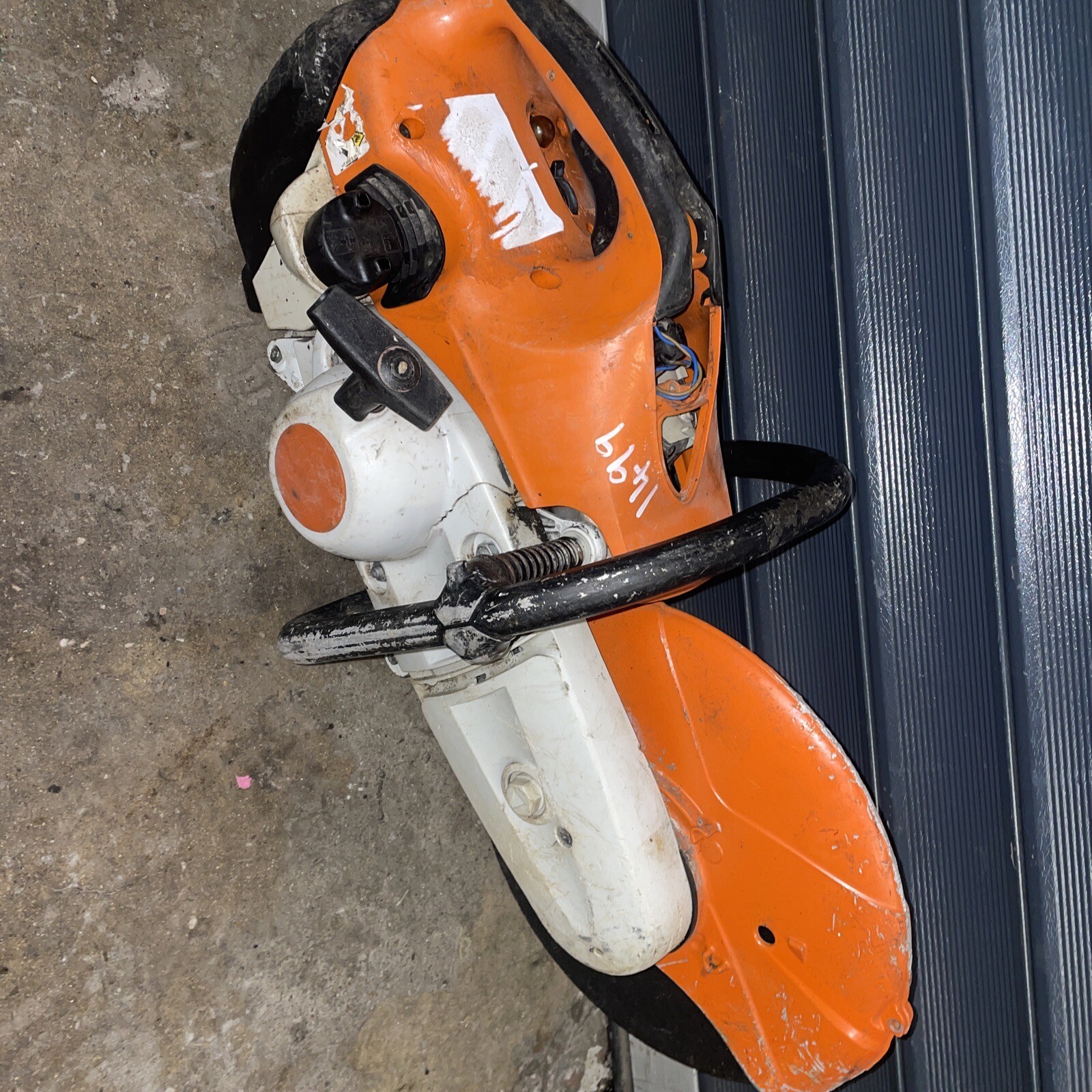 ⭐STIHL TS410 ROAD SAW CUT OFF FUEL LEAK WONT START SPARES OR REPAIRS