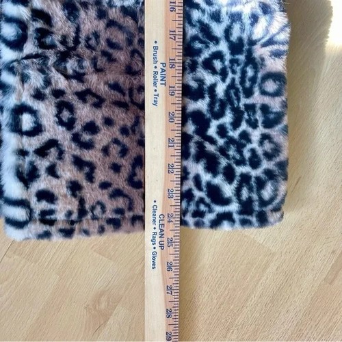 NWOT- Draper's & Damon's Just Faux Fun Reversible Leopard Print Vest - Size Med - Picture 10 of 11