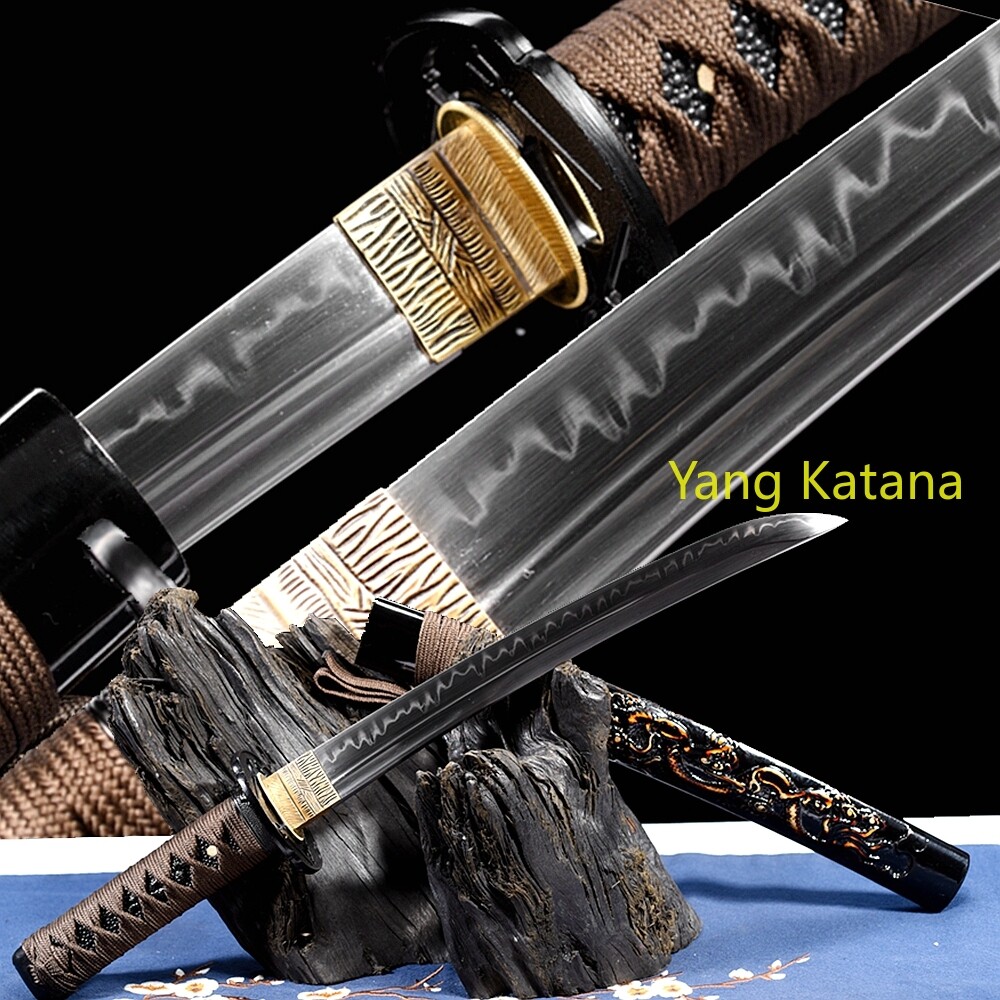 Sharp Clay Tempered Edged Tanto Japanese NINJA Short Swords
