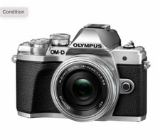 USED Olympus OM-D E-M10 MARK III 16.1 MP M.zuiko 14-42mm Lens - Silver FREESHIP