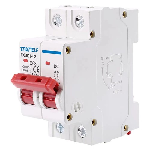 Interruptor de batería interruptor de batería interruptor de circuito de CC DC 1000V 2P para sistema fotovoltaico - Imagen 19 de 30