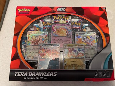 Pokemon TCG: Tera Brawlers Premium Collection | Trading Cards | Age: 6+ Years Pokemon TCG: Tera Brawlers Premium Collection | Trading Cards | Age: 6+ Years