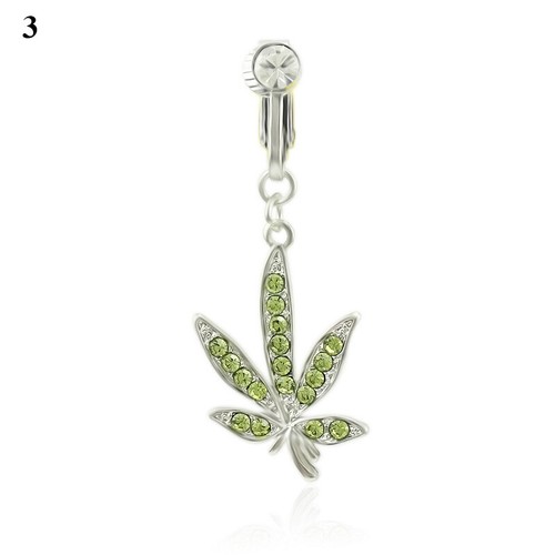 Faux Körper Piercing Schmuck Bauchnabel Clip auf Bauchnabel Ringe Fake Bauchpiercing - Bild 51 von 69