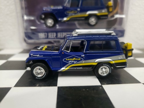 GreenLight JEEP 1967 JEEPSTER COMMANDO OFF-ROAD 1/64 GOODYEAR RUNNING ON EMPTY - Picture 5 of 12