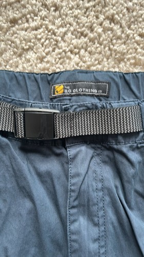 The B.C. CLOTHING Blue Convertible Cargo Utility Pants with Belt Size XL - Picture 3 of 8