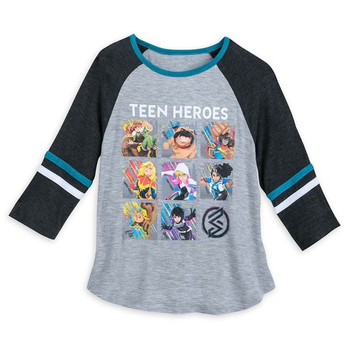 Disney Set Marvel Rising Jogger Pants & "Teen Rising" Top for Girls XS size 4 - Picture 6 of 11