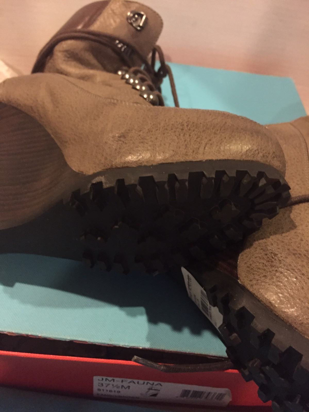 Jean-Michel Cazabat Wedge Boots Lace Up Leather Leather Leather New Brown Rubber Sole 7.5 shoes c67d46 Jean-Michel Cazabat Wedge Boots Lace Up Leather Leather Leather New Brown Rubber Sole 7.5 shoes c67d46