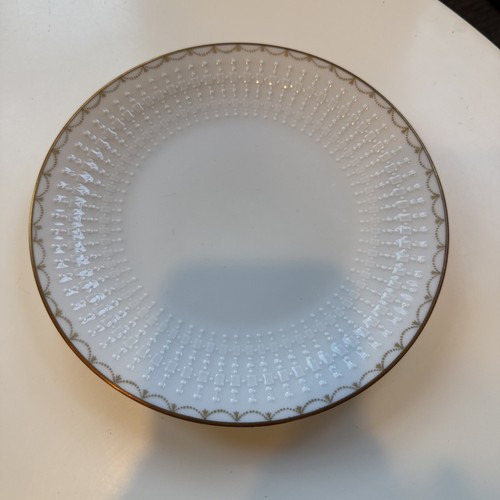 Hackefors Saga Porzellan Dessertteller 6 3/4" Schweden MCM Gold, 12 verfügbar - Bild 2 von 8