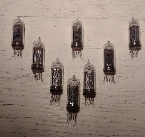 IN-14 *1 pcs * NIXIE TUBE for clock USSR Used IN14 Tested Working - Picture 3 of 6