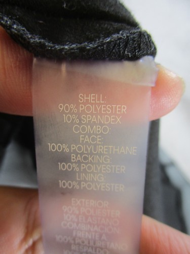 Calvin Klein A-Line Dress Womens 4 Black Faux Suede Sleeveless - Picture 9 of 9