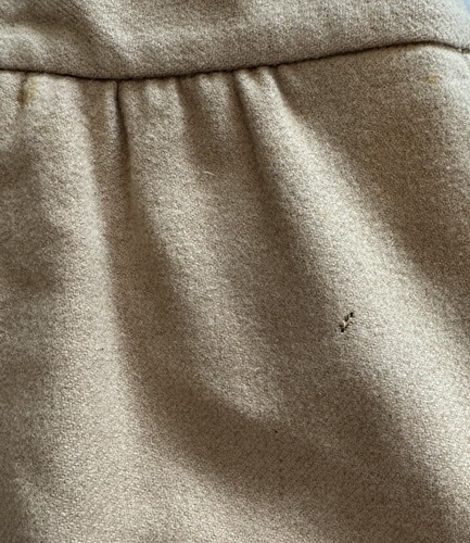 Vintage Maxi Skirt A Line Wool Camelhair Jaeger Brown Tan 14 - Picture 7 of 8
