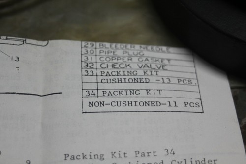 Kit guarnizioni cilindro ammortizzate MCC M-Line Division - Foto 11 di 12