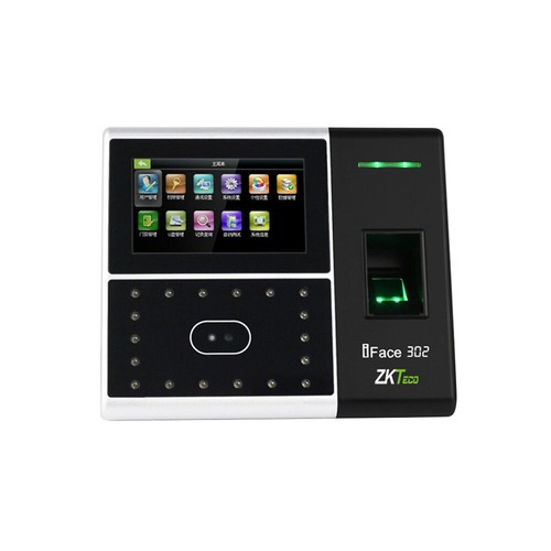 iFacial+ Finger TCP/IP Biométrico Huella Dactilar Reloj Control de Acceso /iface302 - Imagen 4 de 11