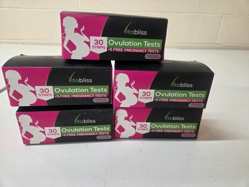 5 x 30er Pack Ovulationstestset hochempfindliche Fruchtbarkeitsteststreifen Ablaufdatum 03/25 - Bild 5 von 8